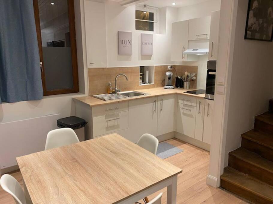 Au Petit Bragard- Triplex Proche Centre Ville Saint-Dizier Luaran gambar