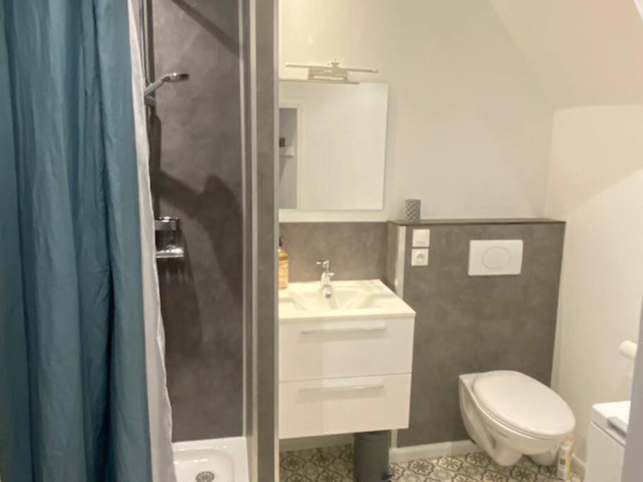 Au Petit Bragard- Triplex Proche Centre Ville Saint-Dizier Luaran gambar